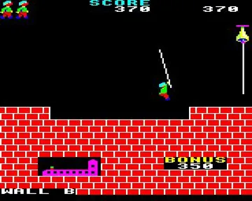 Hunchback (198x)(Century Electronics-Ocean Sofware) screen shot game playing